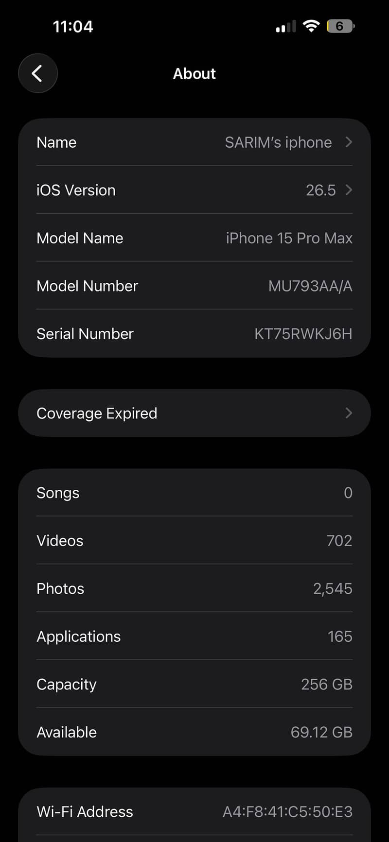 Apple iPhone 15 Pro Max 6