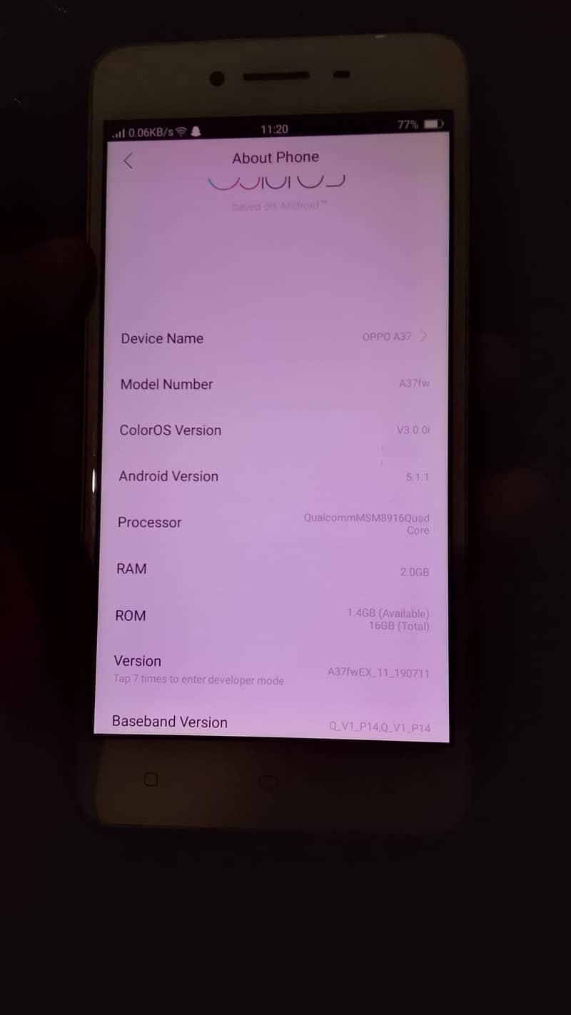 OPPO A37 2