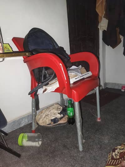 study table and chair