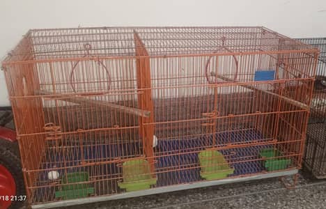 Used Bird Cages + Breeding Boxes + All Accessories For Sale