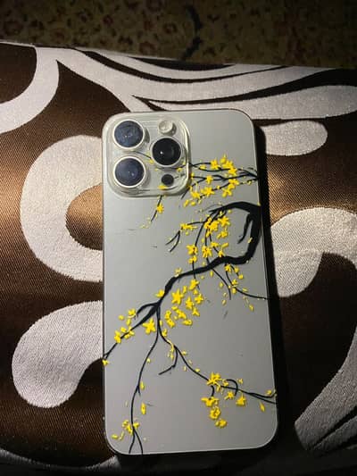 Iphone 15 pro max jv sim LLA 256gb 100bh genuine phone
