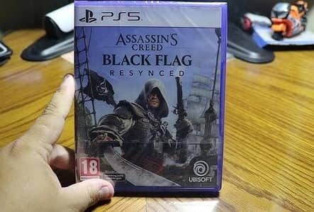 Assassin's Creed Black Flag Resynced ps5 disk