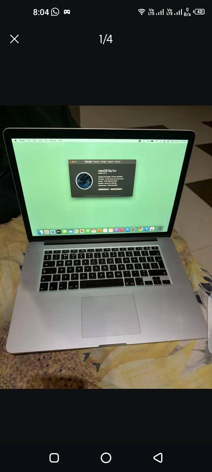 MacBook Pro i7 0