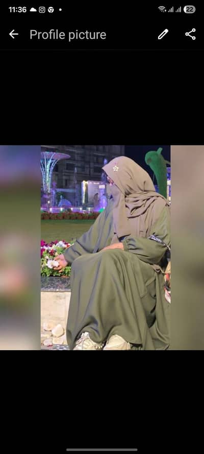 Abaya for sale with Naqaab and stollar
