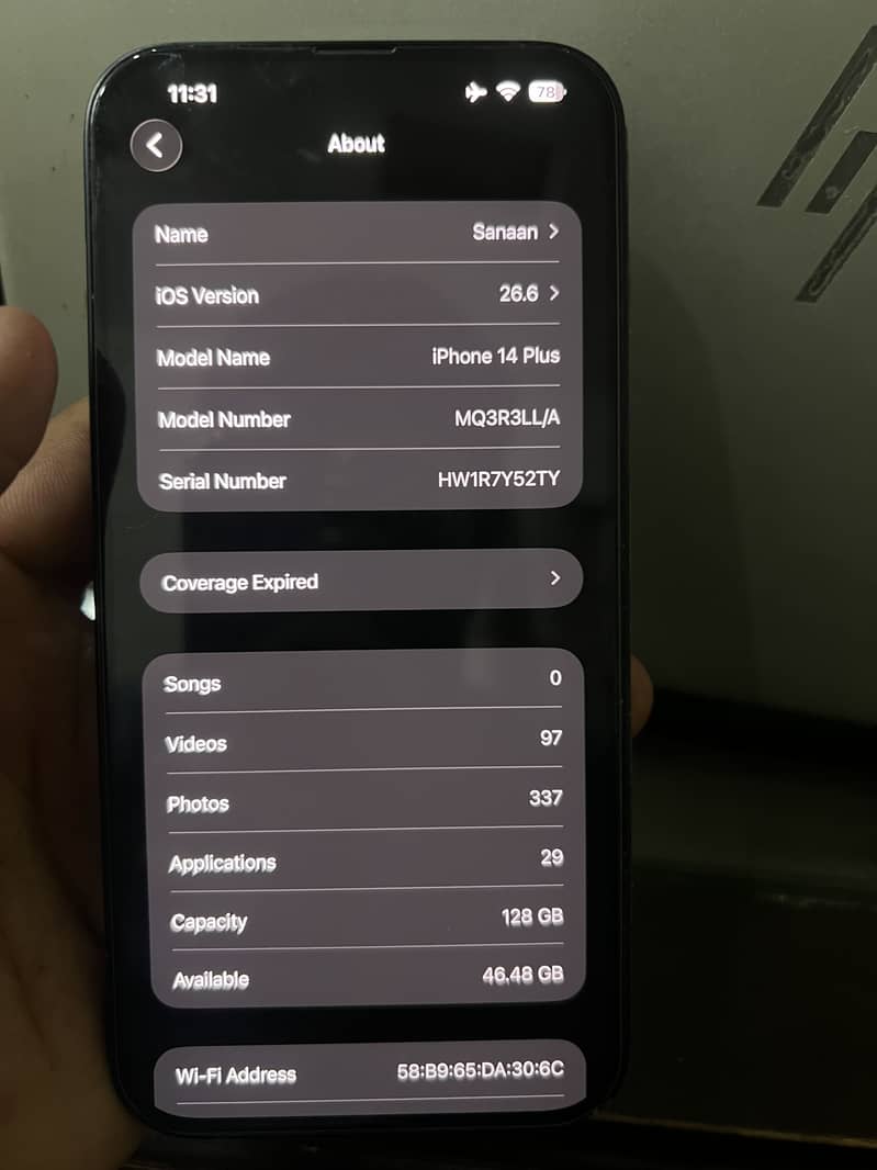 Apple iPhone 14 plus 4