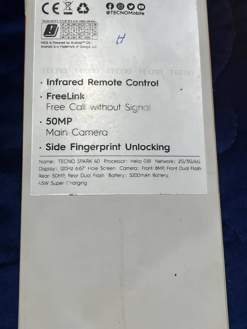 Tecno Spark 40 7
