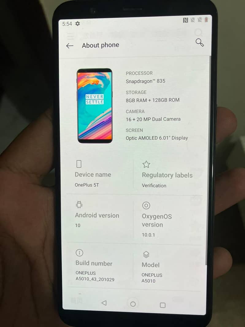 One Plus 5T 3