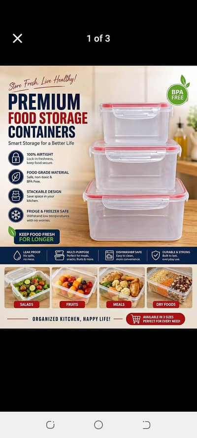 Food containers
