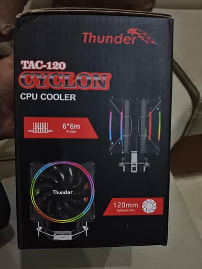 TAC-120 CYCLONE CPU COOLER Thunder 6mm  ThunderCYCLONE  CPU COOLER