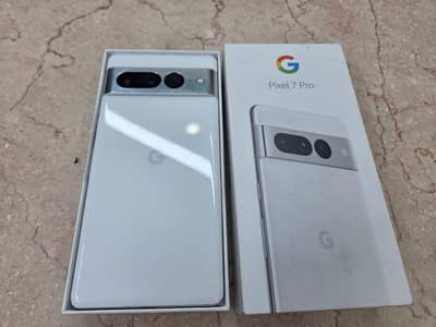 Google Pixel 7 Pro PTA approved with box urgent sale