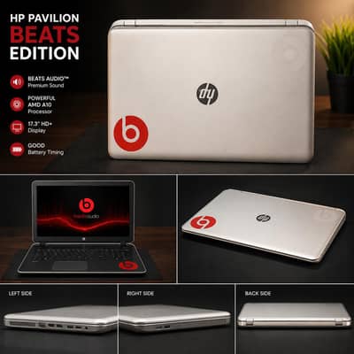 HP Pavilion Beats Edition | AMD A10 | 12GB RAM | 128GB SSD + 1TB HDD