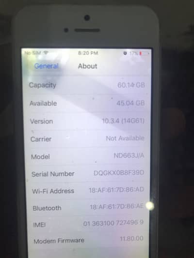 Apple iPhone 5