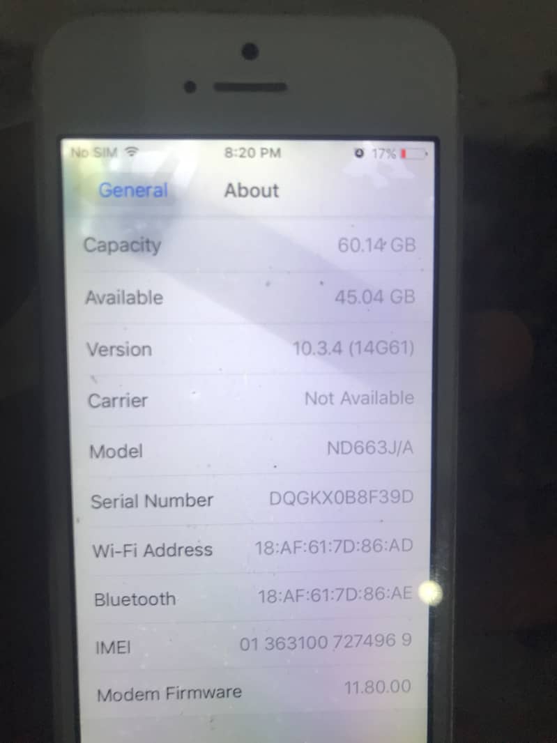 Apple iPhone 5 0