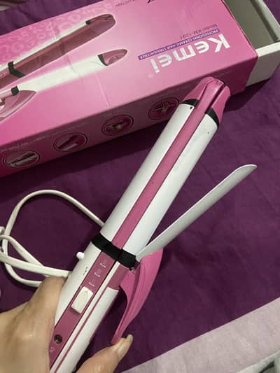 3in1 Hair STRAIGHTNER CURLER CRIMPER