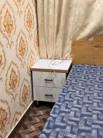 bed set with dressing drawer without mattress