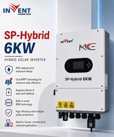 HYBRID INVERTER 6KW INVENT