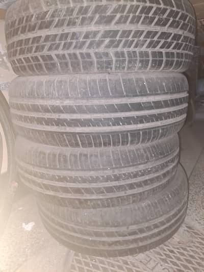 Used Tyres 185-70R-14" = 4 Nos.
