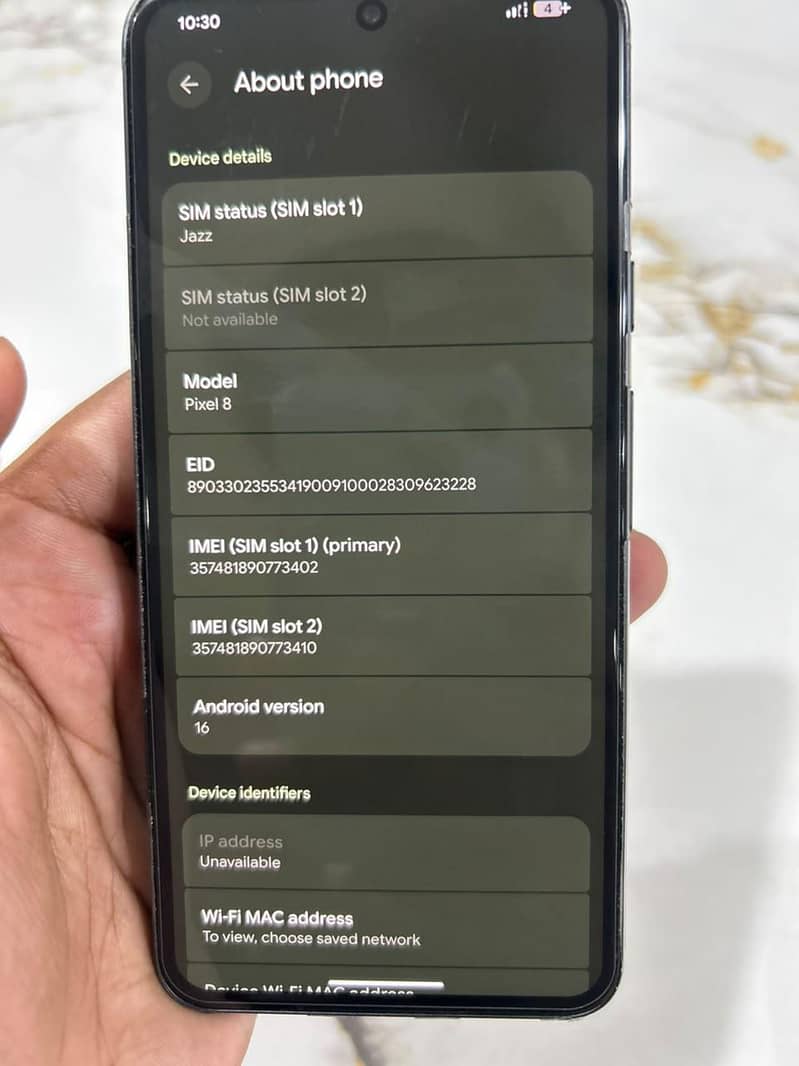 Google Pixel 8 4