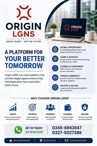 Online Business Opportunity – Origin LGNS