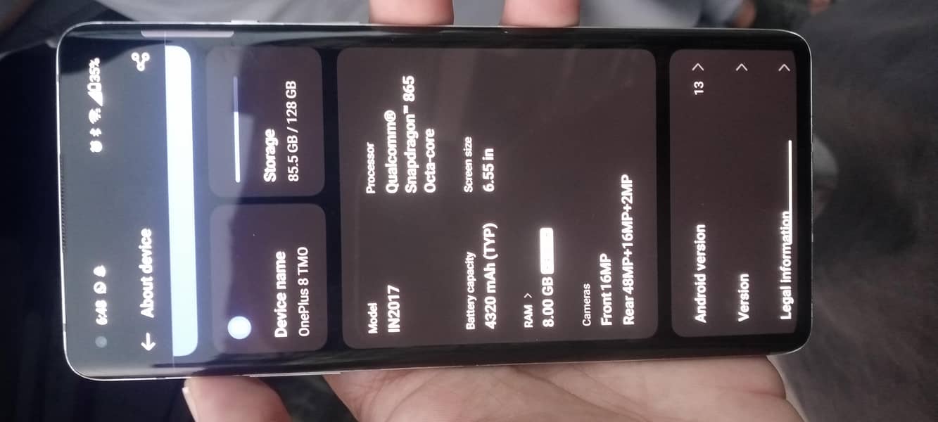 One Plus 8 4