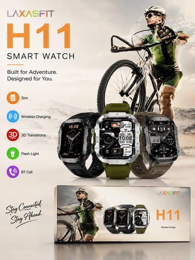 H11 Laxasfit smart watch