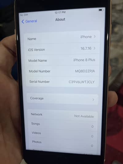 I-phone 8 plus, 64 GB, Battery and screen changed, selling urgently