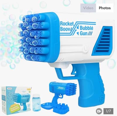 36 holes bubble gun for kids