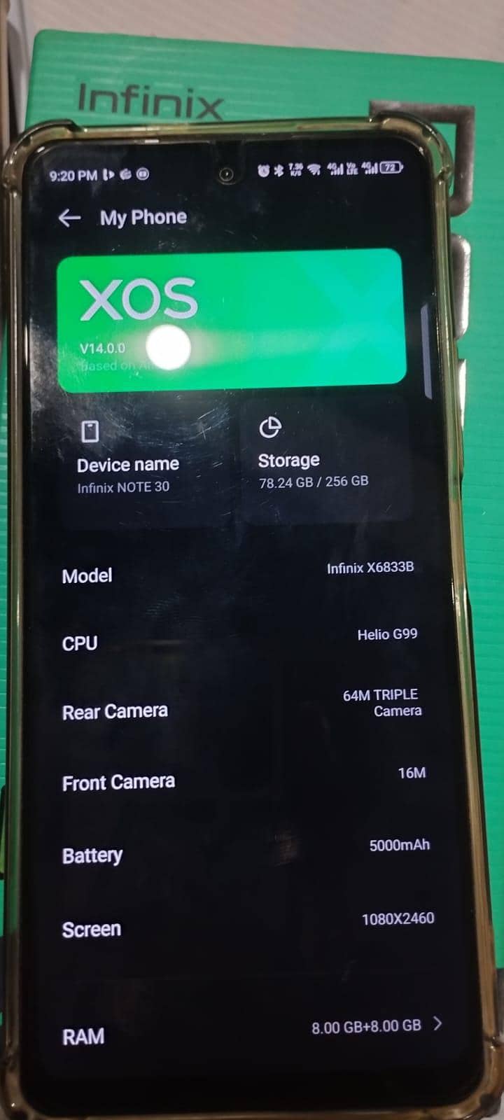 Infinix Note 30 8