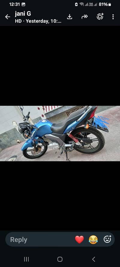 Suzuki GS 125cc well maintained bike urgent sale