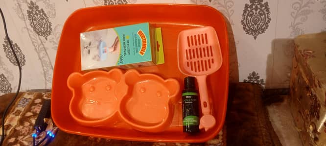 Cat Food try Hair Shampo Bathroom