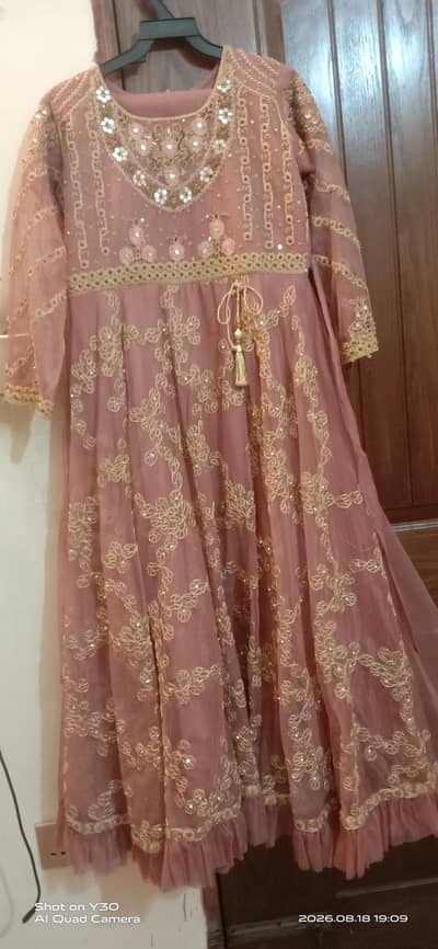 long frocks for 14 year old girls . . . . carrot color