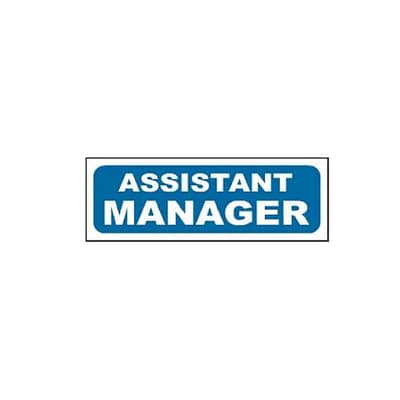 hiring a assistant manager management only hiring for females