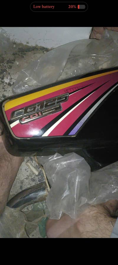honda tanki side covers