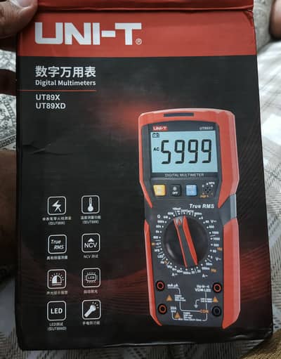 UNI-T UT89XD True RMS Digital Multimeter – 10/10 Condition