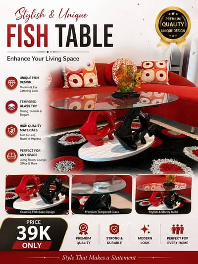 Fish  Centre table