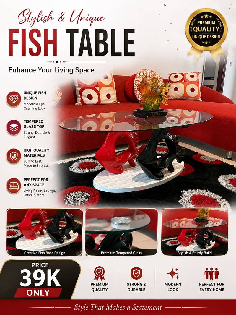 Fish  Centre table 0