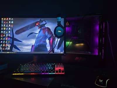 Ryzen 5 5600 Gaming PC setup for sale