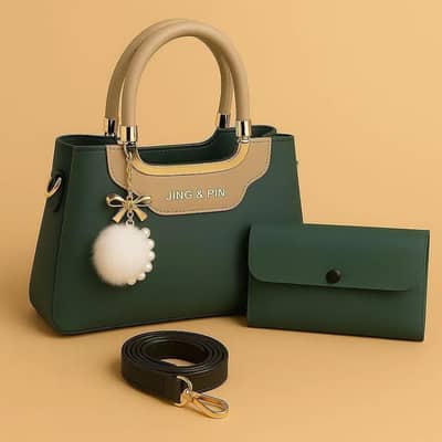 free delivery, hand bag or wallet set order now
