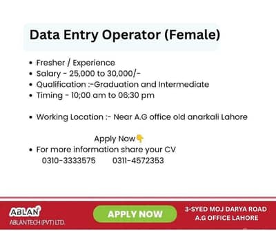 data entry