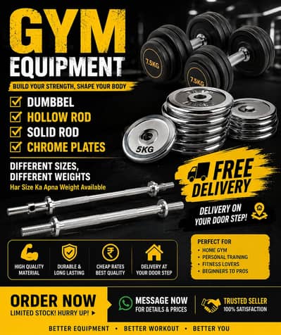 AVAILABLE ALL GYM EQUIPMENT