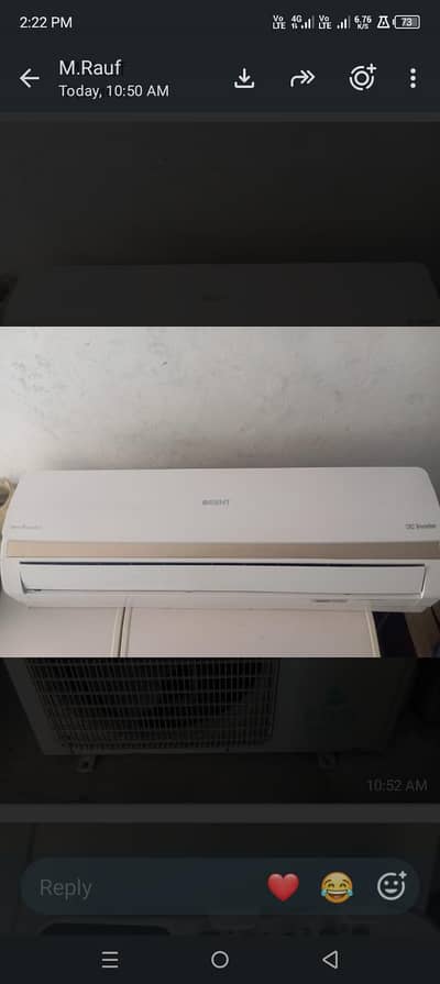 orient AC for urgent sale
