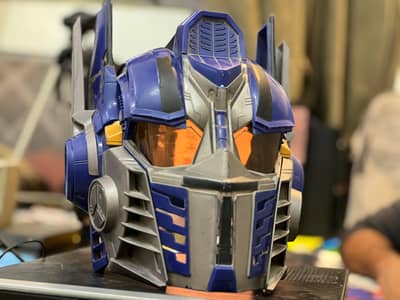 Optimus Prime original voice changer face mask     (exchange possible)