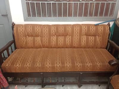 pure tali wood sofa