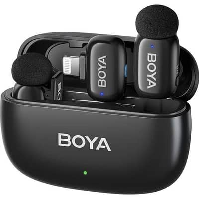 BOYA Wireless Microphone – Lightning | Dual Mic