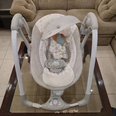 Barely Used and Brand New Condition Baby Electric Swing