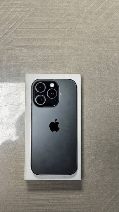 Apple iPhone 16 Pro 128GB Black Titanium with Box