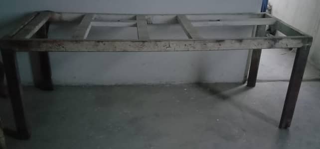 2 Iron table frame heavy duty