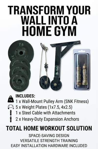 Home Workout Multiy Purpose Wall Mount Machine