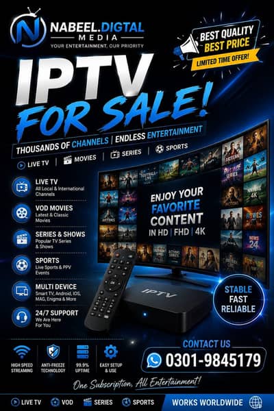 IPTV For Sale