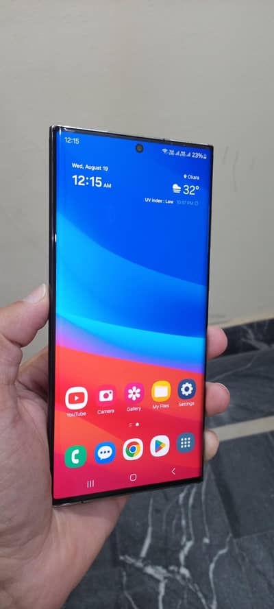 Samsung s22 ultra 5g 12/512 Officially PTA